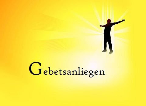 Gebetsanliegen